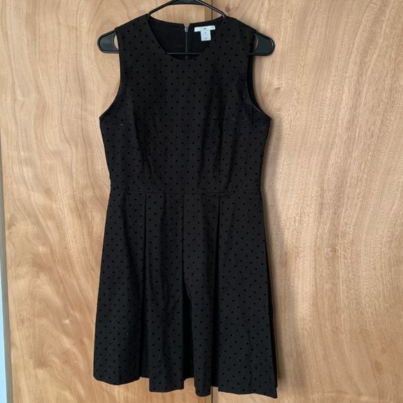 Black Fit and Flare Dress - Picture 1 of 3